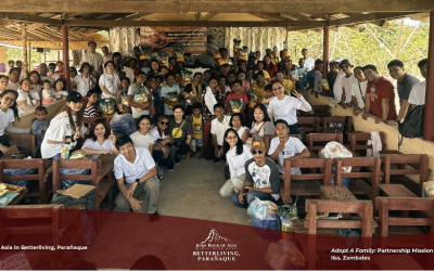 Taking the Gospel Beyond Our Walls JRAM Asia Parañaque Marks Its 7th Anniversary Through a Tribal Mission